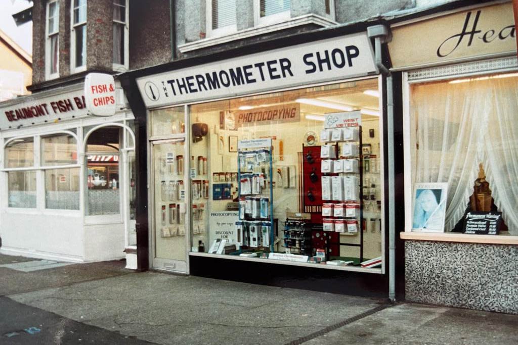 Electronic Temperature Instruments: First premises at Broadwater Street East